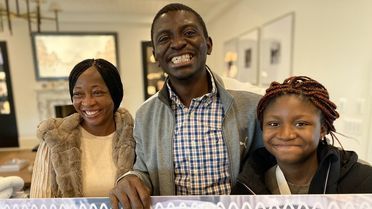 Image for story: The fairy-tale story of Bobo: A local man reunited with his family after fleeing persecution abroad