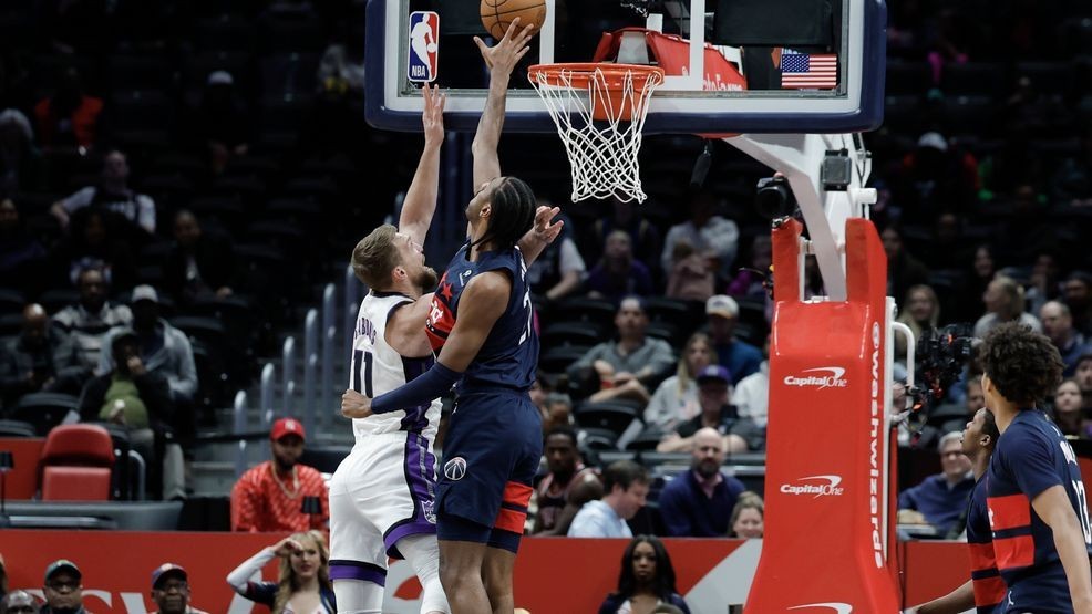 Image for story: Jordan Poole and the Wizards pull off rare win with 116-111 victory over the Kings