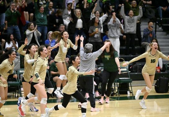 Image for story: Langley Volleyball defies the odds, earns back-to-back state titles in Virginia Class 6