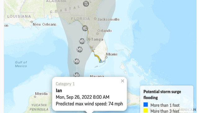 Hurricane Ian is forecasted to intensify rapidly and become an even stronger Category 4 hurricane over warm Gulf of Mexico waters.
