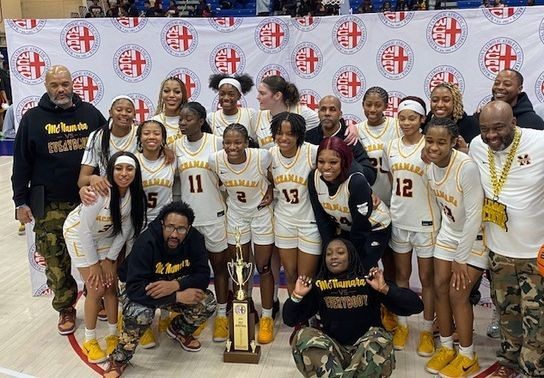 Image for story: Bishop McNamara wins WCAC Championship 61-41