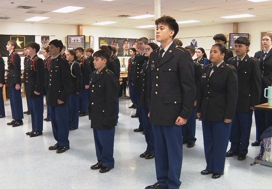 Image for story: Lake Braddock students gain life skills from JROTC for education beyond the military