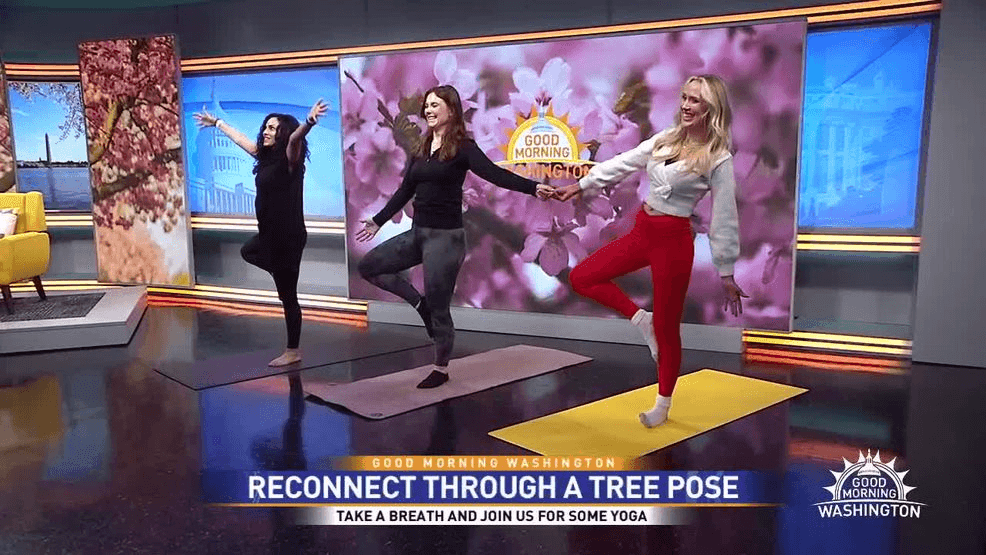 Image for story: Follow the flow: Rachana shares her favorite yoga poses for Cherry Blossoms