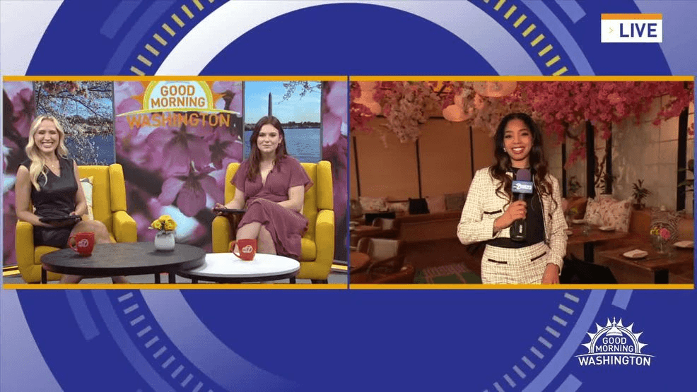 Image for story: Mercy Me blossoms into spring with their unique garden pop-up bar experience