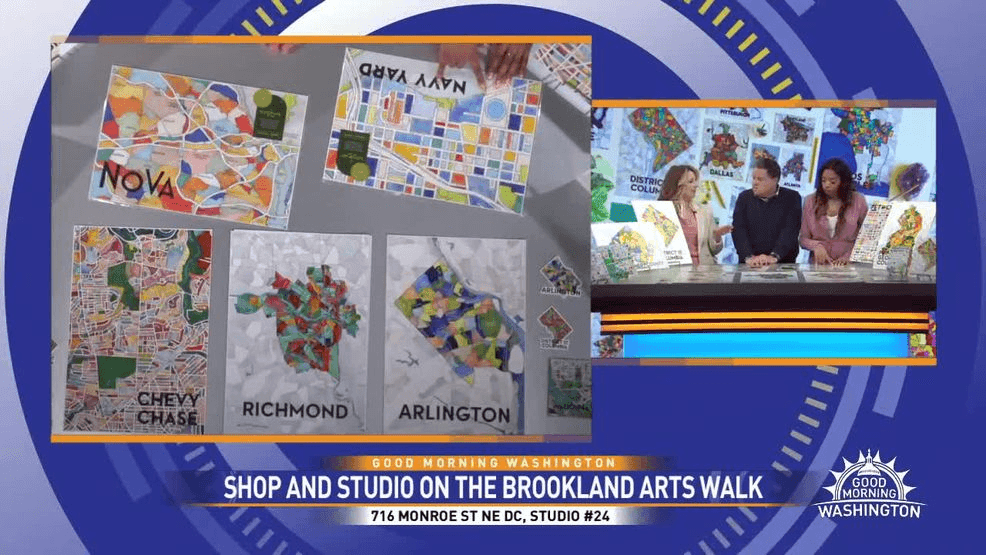 Image for story: Discover hand-drawn local maps at Terratorie Maps & Goods on Brookland Arts Walk