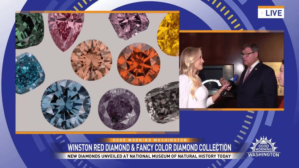 Image for story: Smithsonian unveils dazzling diamond collection featuring famed Winston Red Diamond