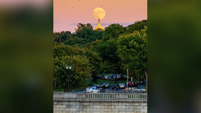 7News created a gallery of some of the best moon shots across the DMV! (Photo courtesy of Chris Fukuda)
