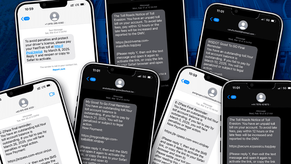 Image for story: Alarming rise of bogus toll text scams targeting drivers nationwide. What you need to know