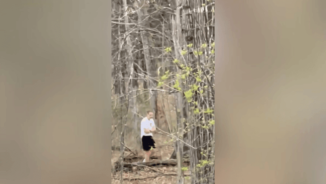 Police released images of a man suspected of indecent exposure (Fairfax County Police Department).