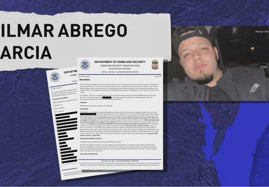 Image for story: DHS report links Abrego Garcia's 2022 traffic stop in TN to human trafficking suspicions